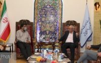 دیدار مهندس ضرغامی با نماینده کلیمیان در مجلس شورای اسلامی