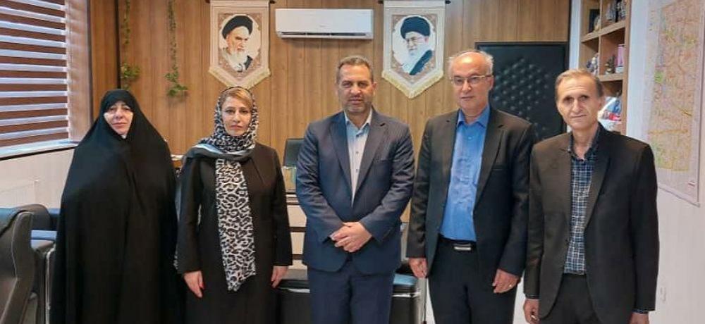 دیدار با با مدیر آموزش و پرورش منطقه ۱۲ تهران ‎