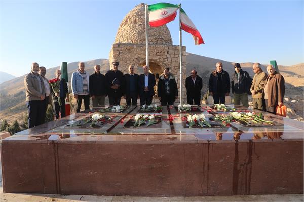 گلباران مقبره شهدای گمنام با همراهی روسای ادیان توحیدی